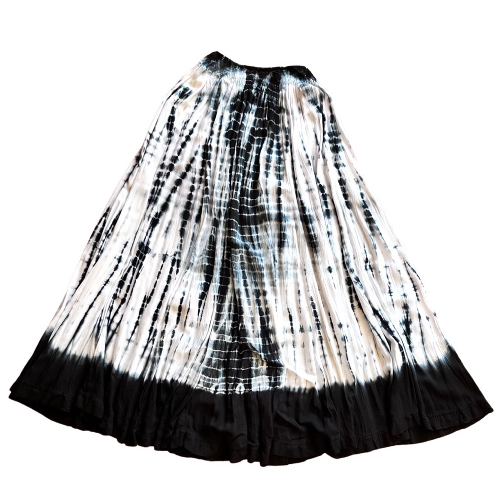 Tie dye long skirt